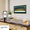 Green Bay Packers, Night Game - 44x18-inch Panoramic Deluxe Framed Picture view 2