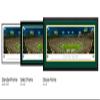 Green Bay Packers, Night Game - 44x18-inch Panoramic Deluxe Framed Picture view 4