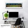 Green Bay Packers, Night Game - 40.25x13.75-inch Panoramic Standard Framed Picture view 3
