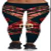 Sister Amy Women's Digital Skull Printted Ankle Elastic Tights Leggings Rose XXXX-Large view 1