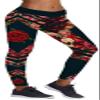 Sister Amy Women's Digital Skull Printted Ankle Elastic Tights Leggings Rose XXXX-Large view 2