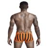 TAUWELL Mens Low Rise Stripe Trunks Boxer Briefs Underwear (0202 Orange, XX-Large) view 2