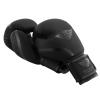Be Smart Kids Boxing Gloves 4oz 6oz Training Gloves for Children Sparring Boxing Gloves Junior Training Mitts Punch PU Leather MMA Youth (Matt Black, 6 Oz) view 2