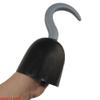 Costume Set Pirate Hook with Eye Patch & Telescope Black view 4