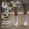 Strideline Premium Athletic Crew Sock 1 Pair - Grey, Small view 3