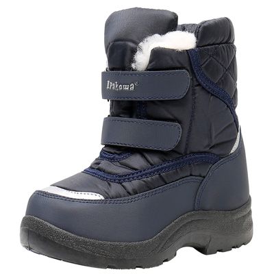 Apakowa Kid's Boys Girls Winter Snow Boots (Toddler/Little Kid)