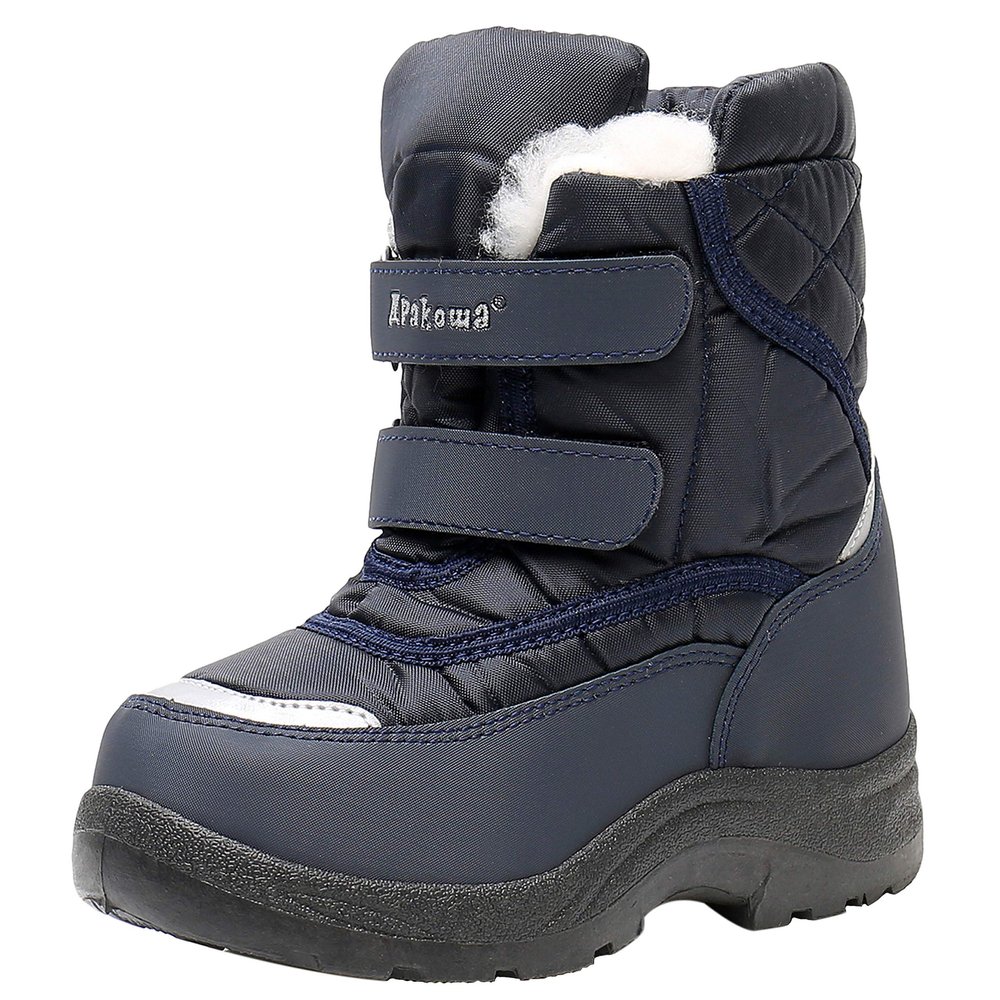Apakowa Kid's Boys Girls Winter Snow Boots (Toddler/Little Kid)