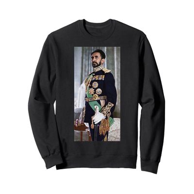 Emperor Haile Selassie Ethiopian Emperor Selassie Ethiopia Sweatshirt