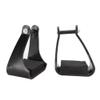 Zerodis Stirrups, Riding Saddle Trail Plastic Stirrups Western Horse Trail Riding Cushioned Foam Foot Pad view 1