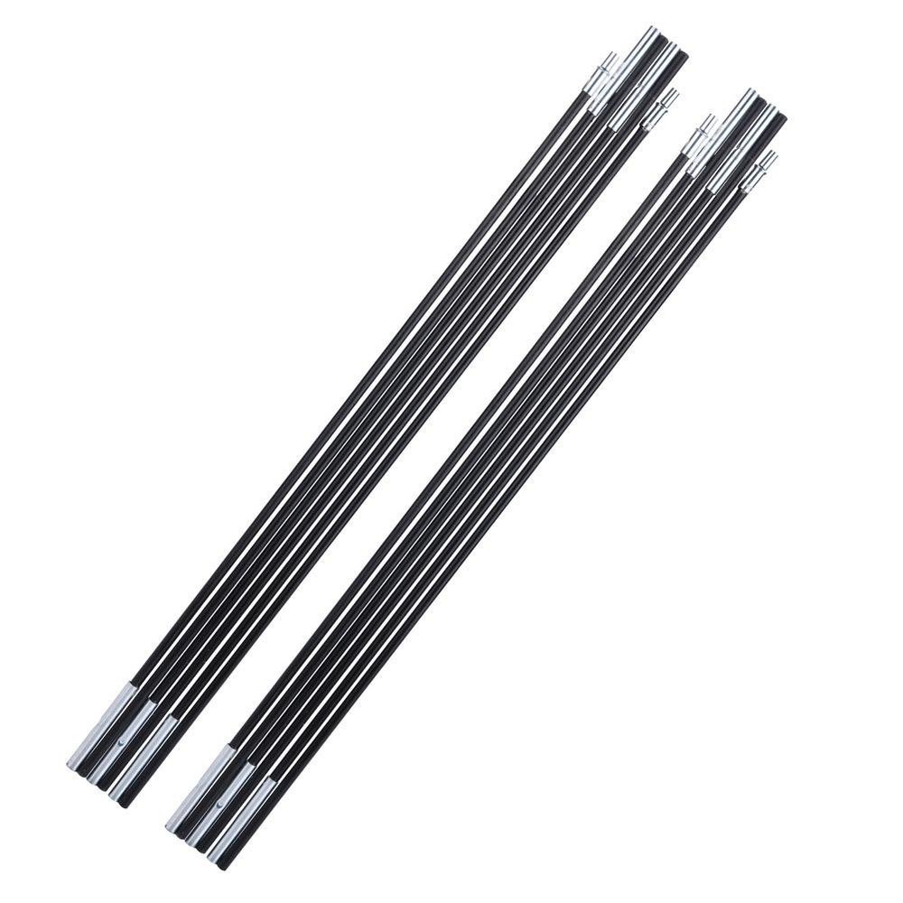 Tent-Stakes Tent Pole Replacement Kit, Fiberglass Rod Tent Pole Replacement Tent Poles Bars Accessories for 1-2 Person Cam Tent Port Rods Awning Frames Kit, 129.92 Inch Length