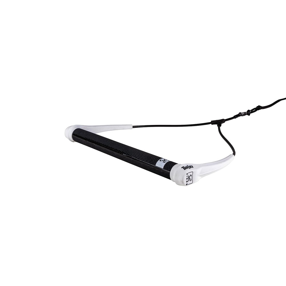 Ronix North Dyneema BarLock Handle, Hide Grip 1.15 in. Diameter, Black/White