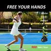 Anbt Tennis Machine Tennis Serving Machine Lightweight Tennis Toss Machine Plug in/Batteries 30 Balls view 4