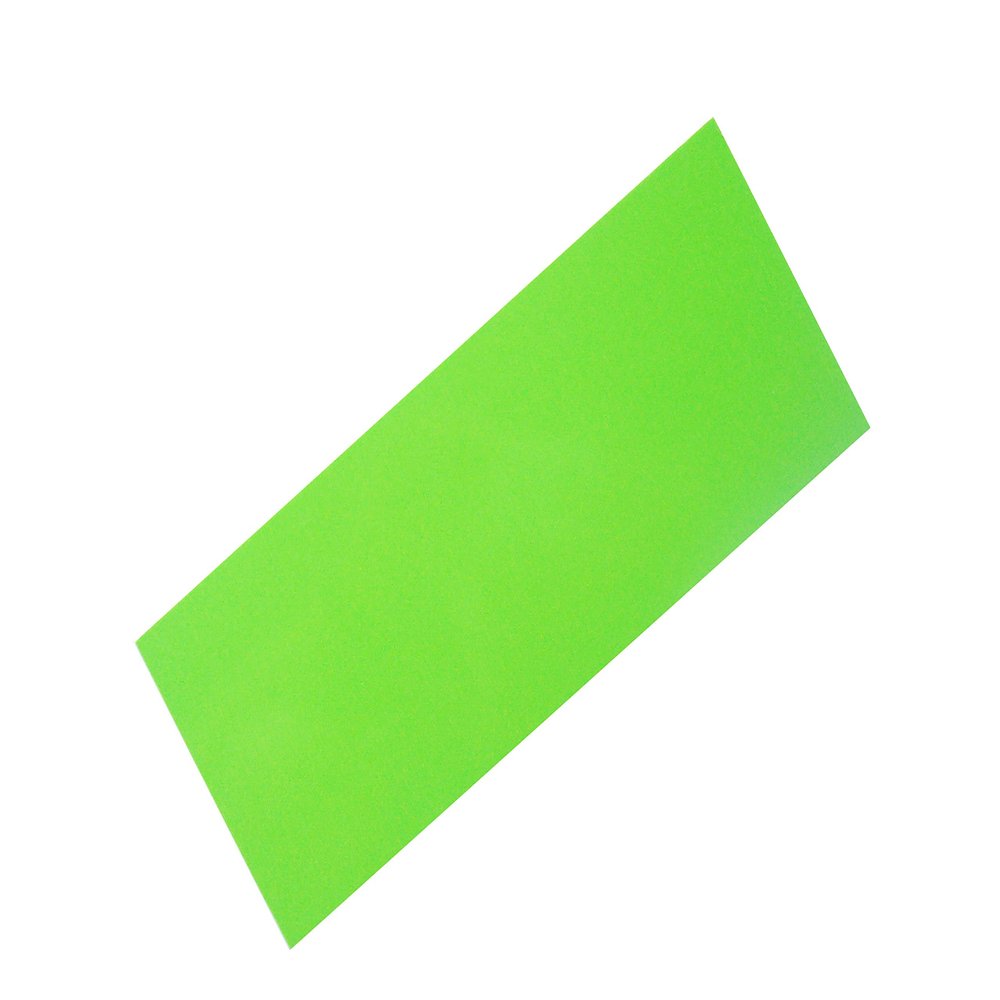 AOHOCA G10 Spacer 4" X 10" X 1/25" (100 x 250 x 1 mm) Handle Material for Knife Making Grips Scales (Fluorescent Green)