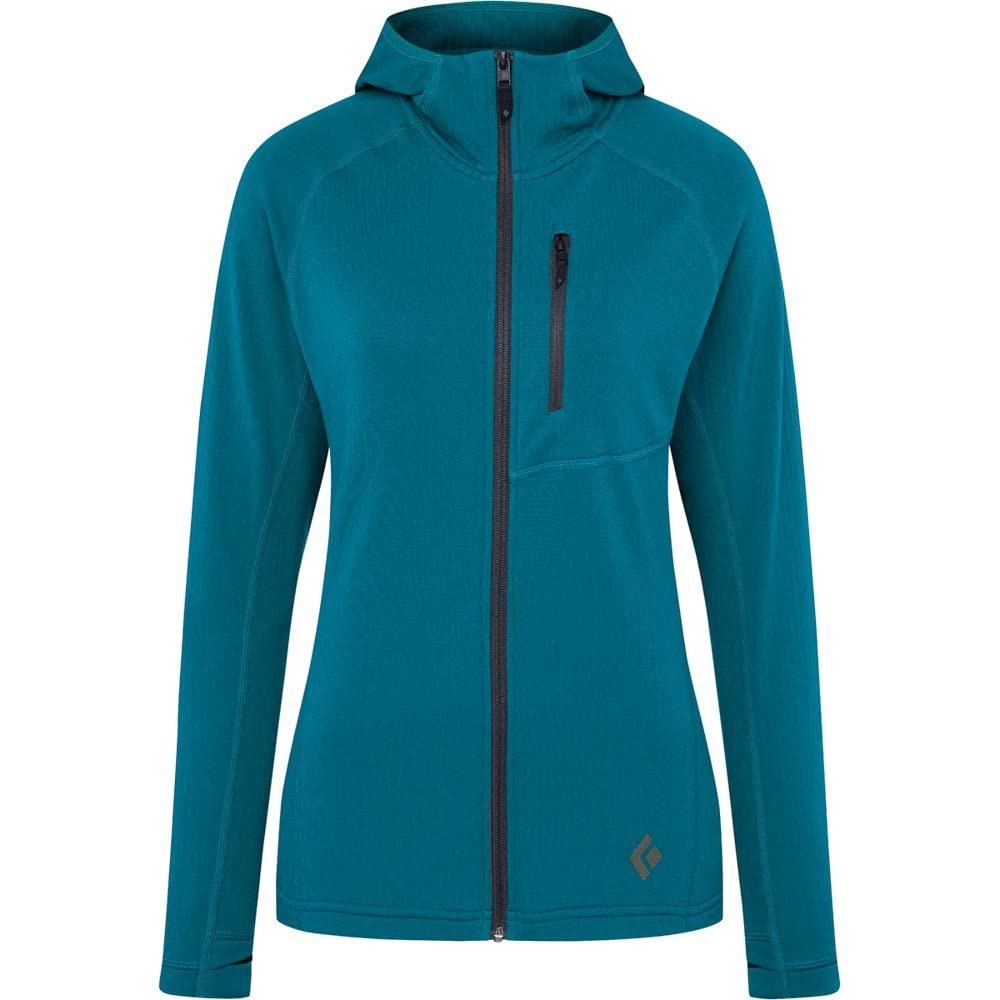 Black Diamond Equipment W Coefficient Fleece Hoody - Azurite - Extra Large