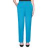 Alfred Dunner Women's Colorado Springs Twill Proportioned Medium Pants, Peacock, 12 view 1