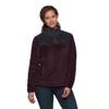 Black Diamond Equipment W Roadie Qtr Zip Fleece - Bordeaux-Carbon - Extra Large view 1