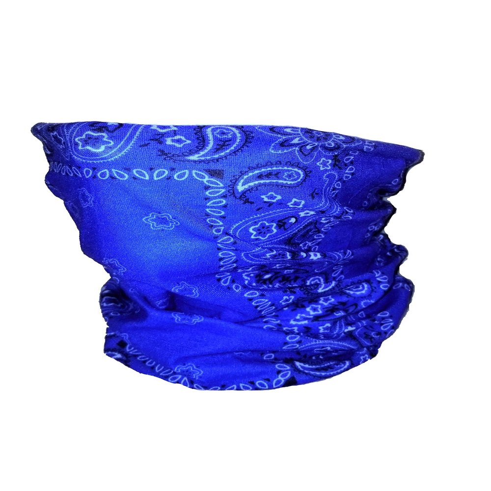 Tube Mask Multi Use Blue Rag