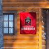 East Stroudsburg Warriors Double Sided House Flag view 3