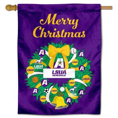 Louisiana Alexandria Generals Happy Holidays Christmas Banner Flag