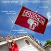 Fordham Rams Flag with Pole and Bracket Mount Kit view 2