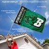 Binghamton Bearcats Flag with Pole and Bracket Mount Kit view 2