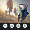 Obacle Bandana Face Mask with Ear Loops Neck Gaiter Face Mask Scarf Face Cover for Men Women (Cat Rainbow Multicolored) view 4