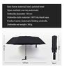 automatic umbrella, UV-proof and rain-proof dual-purpose folding vinyl umbrellaBlack, red, blue, gold, light green, light pink (Black) view 3