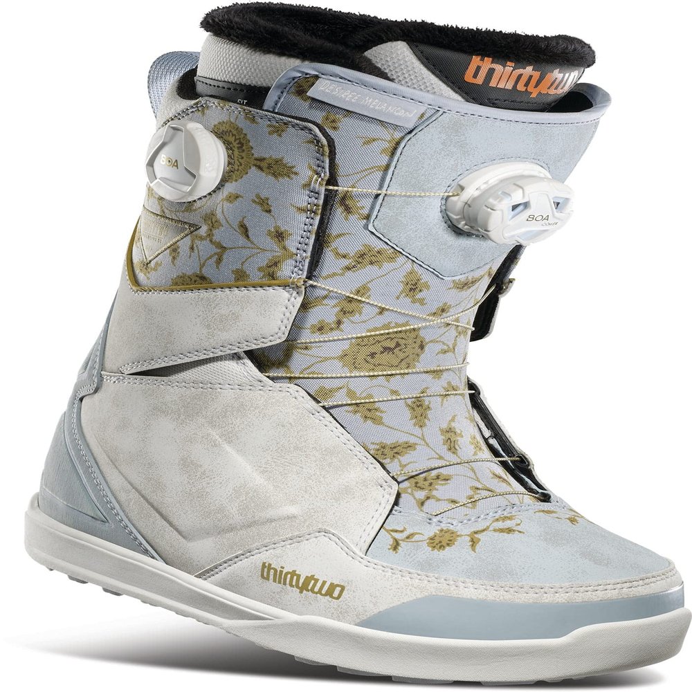Thirty Two Lashed Double BOA Melancon Womens Snowboard Boots White/Blue Sz 9