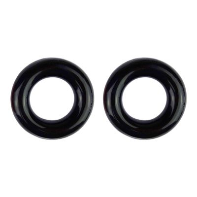 Zelerdo 2 Pack Golf Club Warm Up Swing Weight Ring, Black