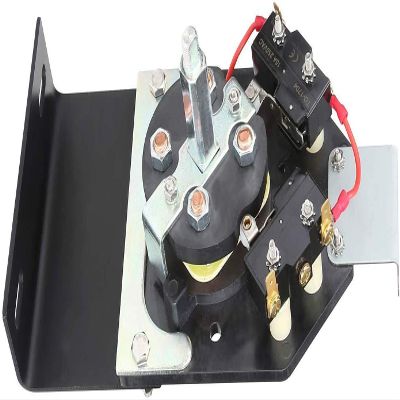 Dr.Acces Heavy Duty Forward and Reverse Switch Assembly for EZGO TXT 1994 to Current, 36V, Push Button, Lever Actuator, Manual Operation, Black