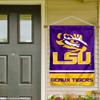Louisiana State LSU Tigers Eye Banner with Hanging Pole view 3