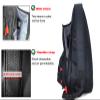 d'yallee Tennis Bag for Men Women, Racquetball Pickleball Paddle Squash Sling Bags Crossbody Sports Backpack Adult with USB Charge Port (Black) view 2