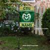 Colorado State Rams Garden Flag with Stand Holder view 3