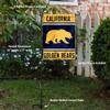 Cal Berkeley Golden Bears Garden Flag with Stand Holder view 3