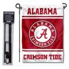 Alabama Crimson Tide Garden Flag with Stand Holder view 1