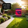 Dayton Flyers Garden Flag with Stand Holder view 4