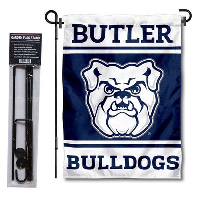 Butler Bulldogs Garden Flag with Stand Holder