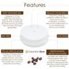 COLETTI Bozeman Coffee Pot Bundle | Coffee Percolator + 100 Filters + Replacement Glass Tops view 4