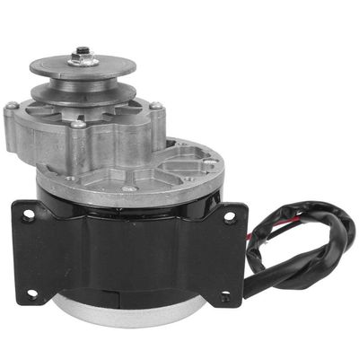 12V 250W Good Metal Geared Motor Pure Copper Belt Pulley Geared Motor Accessory Electric Modification Accessories