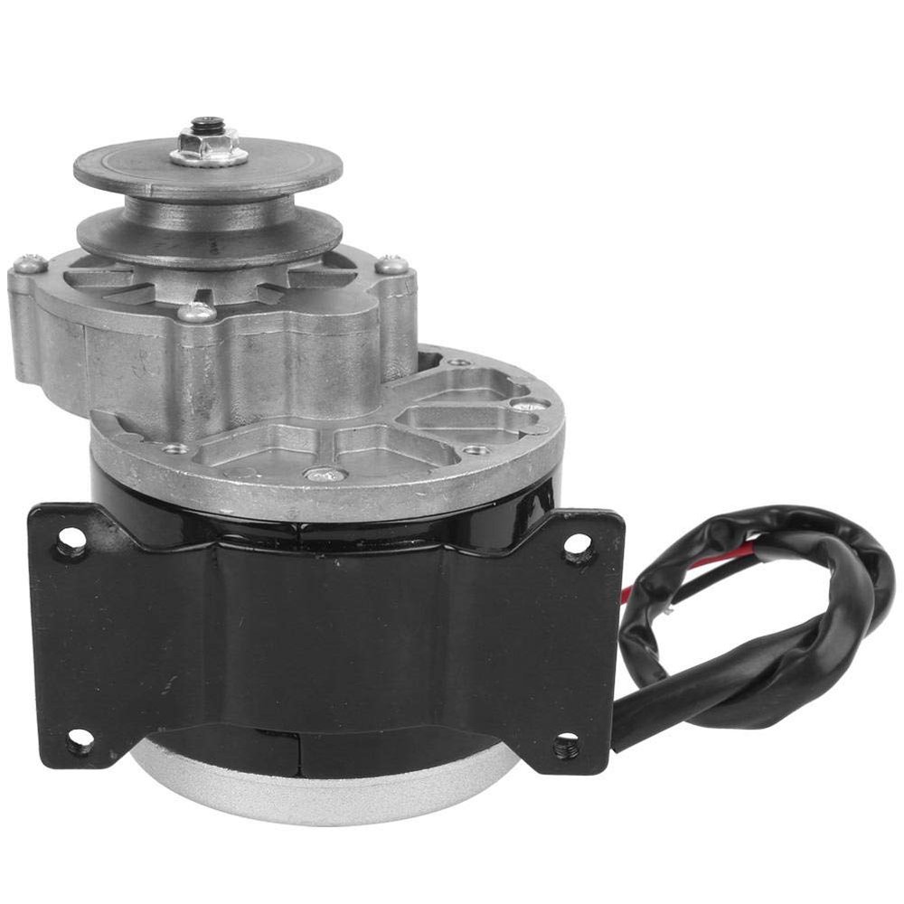 12V 250W Good Metal Geared Motor Pure Copper Belt Pulley Geared Motor Accessory Electric Modification Accessories