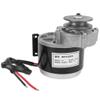 12V 250W Good Metal Geared Motor Pure Copper Belt Pulley Geared Motor Accessory Electric Modification Accessories view 3