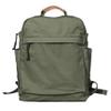 GOOTIUM Canvas Backpack for Women Vintage Style Zipper Bag Men's Casual Daypack Cloth Outdoor Travel Rucksack, Olive view 1