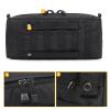 Azarxis Tactical Pouch Multi-Purpose Large Capacity Increment Utility Pouch Short Trips Bag (Black) view 4