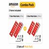Gotical Combo 5-Slot 7-Slot Rail Picatinny Rail Section Adapter Super Value Pack with Set of Screws Picatinny Rail Combo Accessory view 2