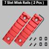 Gotical Combo 5-Slot 7-Slot Rail Picatinny Rail Section Adapter Super Value Pack with Set of Screws Picatinny Rail Combo Accessory view 4