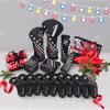 BIG TEETH Golf Head Covers Driver Hybrid Fairway UT Cover USA Stripe and Star Golf Accessories (All Series Set) view 2