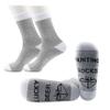JXGZSO 2 Pairs Hunting Gift Funny Socks L Deer Hunting Socks (L Deer Hunting Socks) view 1