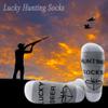 JXGZSO 2 Pairs Hunting Gift Funny Socks L Deer Hunting Socks (L Deer Hunting Socks) view 4