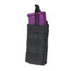 Black Single Modular MOLLE Open Top Pull Cord 5.56 Mag Pouch view 1