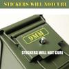 Aolamegs Ammo Can Vinyl Sticker Set Decal Label 9MM 5.56 7.62 12GA .22 .223 .308 .300 .380 .45 (40 Pack/10 Varieties) view 4